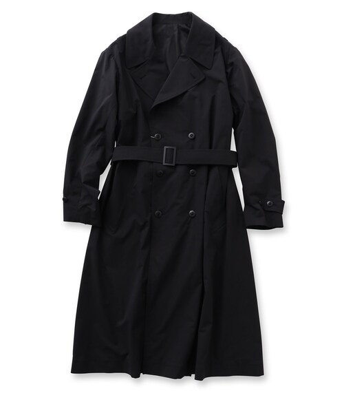 40ｃｔ＆525（フォーティーカラッツアンドゴーニーゴ）の「撥水ダブルトレンチコート（トレンチコート・メンズ・ブラック・02/03）」の2枚目の写真