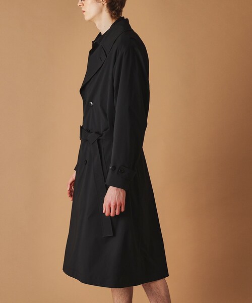 40ｃｔ＆525（フォーティーカラッツアンドゴーニーゴ）の「撥水ダブルトレンチコート（トレンチコート・メンズ・ブラック・02/03）」の4枚目の写真