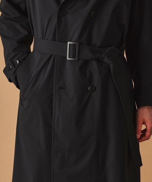 40ｃｔ＆525（フォーティーカラッツアンドゴーニーゴ）の「撥水ダブルトレンチコート（トレンチコート・メンズ・ブラック・02/03）」の9枚目の写真