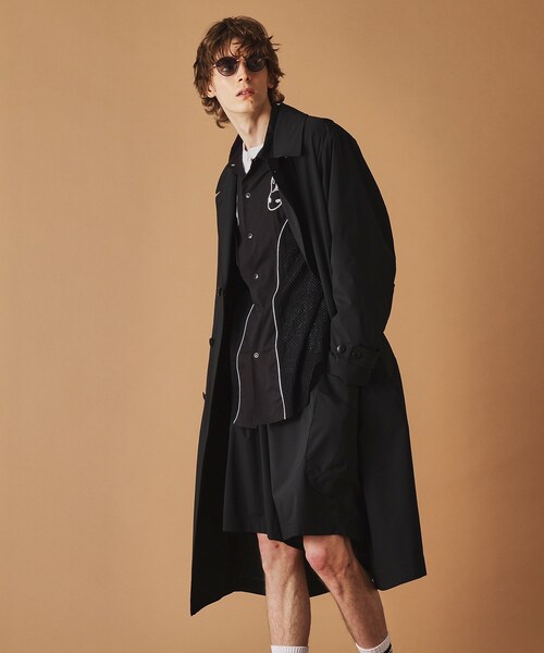40ｃｔ＆525（フォーティーカラッツアンドゴーニーゴ）の「撥水ダブルトレンチコート（トレンチコート・メンズ・ブラック・02/03）」の15枚目の写真