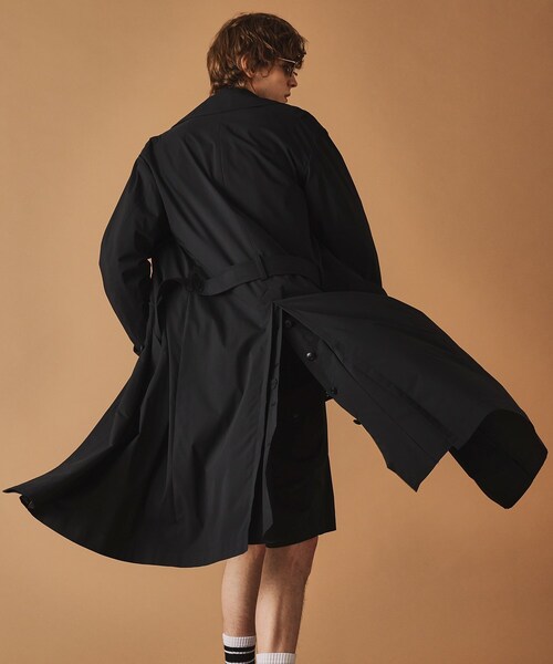 40ｃｔ＆525（フォーティーカラッツアンドゴーニーゴ）の「撥水ダブルトレンチコート（トレンチコート・メンズ・ブラック・02/03）」の16枚目の写真