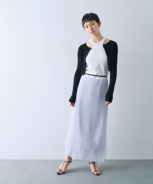 CODE A（コードエー）の「design cut tank（タンクトップ・レディース・ブラック/ホワイト/ホワイト系5/ブラック系4・00）」の11枚目の写真