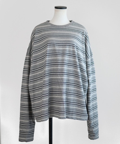 セール】マルチボーダーTOPS（Tシャツ/カットソー）｜Marient