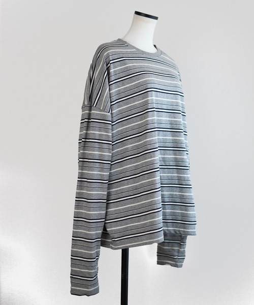 marni マルチボーダー カットソー 46size 中古・古着通販】MARNI (マルニ) MARNI マルチボーダー