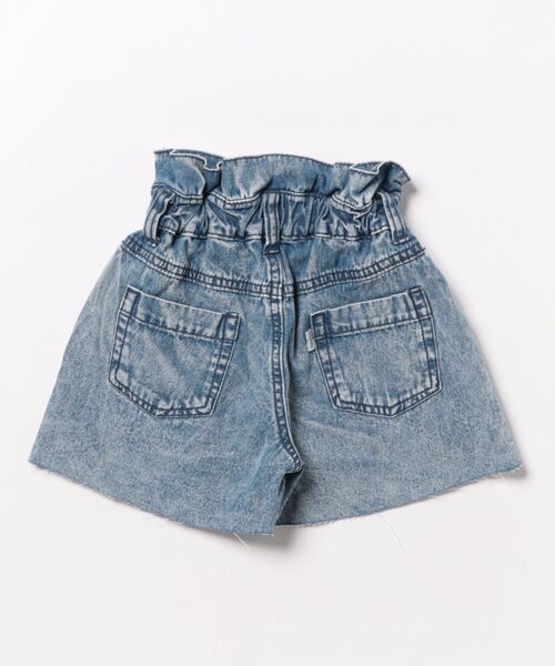 Ocean&Ground(オーシャン&グラウンド)の「デニムフレアショートパンツ(デニムパンツ・キッズ・ブラック/ブルー・120/110/100/90/140/130)」の16枚目の写真