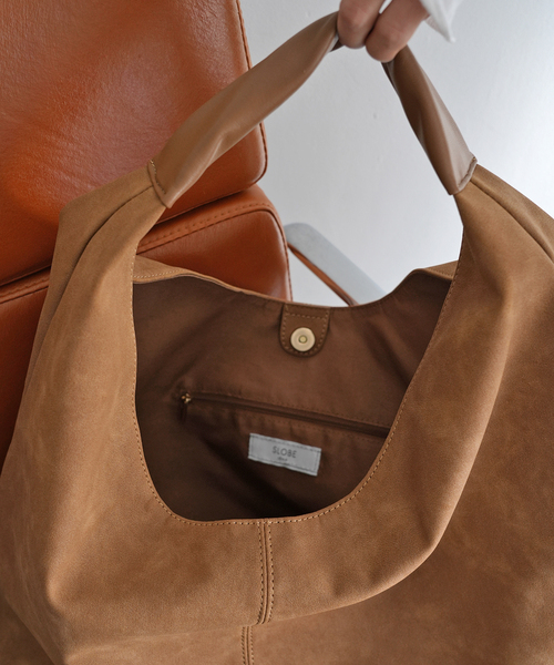 SLOBE IENA(スローブイエナ)の「《WEB限定/追加4》SLOBE トライアングルBAG(トートバッグ・レディース・ブラウン/ブラック・FREE)」の15枚目の写真