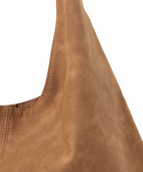 SLOBE IENA(スローブイエナ)の「《WEB限定/追加4》SLOBE トライアングルBAG(トートバッグ・レディース・ブラウン/ブラック・FREE)」の3枚目の写真