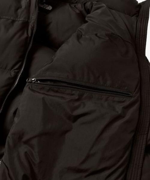 THE NORTH FACE（ザノースフェイス）の「THE NORTH FACE/ザ・ノース・フェイス Nuptse Vest ND92557 / ヌプシ ベスト【2026年秋冬入荷モデル】（ダウンベスト・メンズ・ブラック・S/M/L/XL）」の7枚目の写真