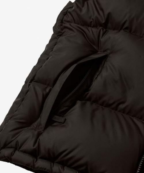 ノースフェイス　ニットダウンベスト org.jpg