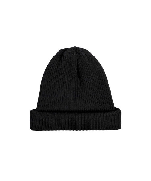 BALLAST ARK（バラストアーク）の「BALLAST ARK / バラストアーク：MULTI COTTON KNIT CAP：BA11-C001[AST]（ニットキャップ/ビーニー・メンズ・グレー系その他/ブラック/アイボリー・FREE）」の5枚目の写真