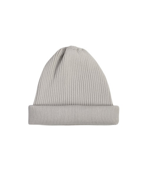 BALLAST ARK（バラストアーク）の「BALLAST ARK / バラストアーク：MULTI COTTON KNIT CAP：BA11-C001[AST]（ニットキャップ/ビーニー・メンズ・グレー系その他/ブラック/アイボリー・FREE）」の11枚目の写真