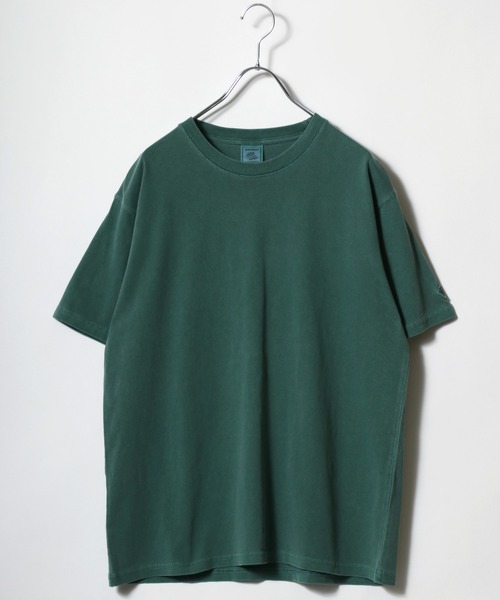 JEMORGAN(ジェーイーモーガン)の「JEMORGAN(ジェーイーモーガン)ピグメント製品染め カラーTシャツ メンズ レディース ユニセックス/パックT(Tシャツ/カットソー・メンズ・オレンジ/パープル/グリーン/ブラック/サックスブルー/オフホワイト・M/L/XL)」の10枚目の写真