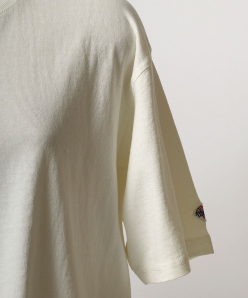 JEMORGAN(ジェーイーモーガン)の「JEMORGAN(ジェーイーモーガン)ピグメント製品染め カラーTシャツ メンズ レディース ユニセックス/パックT(Tシャツ/カットソー・メンズ・オレンジ/パープル/グリーン/ブラック/サックスブルー/オフホワイト・M/L/XL)」の18枚目の写真