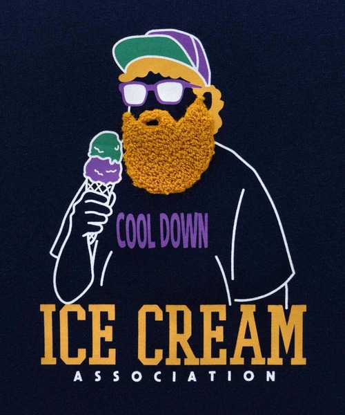 Mac-House(マックハウス)の「ヒゲサガラ刺繍Tシャツ(Tシャツ/カットソー・メンズ・ホワイト/ブラック/ネイビー/ホワイト系その他・M/L/XL)」の17枚目の写真
