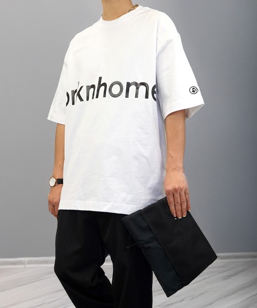 L'atelier（ラトリエ）の「グラフィック プリント Tシャツ（Tシャツ/カットソー・メンズ・ホワイト系2/ホワイト系1/ブラック系1/ブラック系2・L/M）」の14枚目の写真