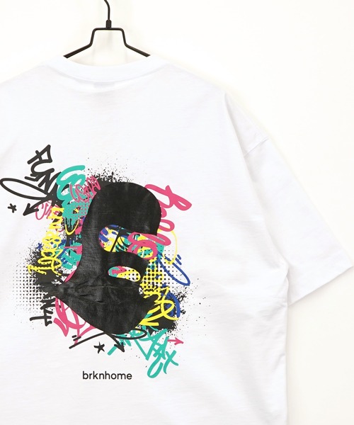 L'atelier（ラトリエ）の「グラフィック プリント Tシャツ（Tシャツ/カットソー・メンズ・ホワイト系2/ホワイト系1/ブラック系1/ブラック系2・L/M）」の11枚目の写真