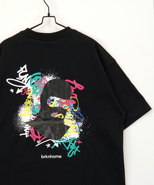 L'atelier（ラトリエ）の「グラフィック プリント Tシャツ（Tシャツ/カットソー・メンズ・ホワイト系2/ホワイト系1/ブラック系1/ブラック系2・L/M）」の13枚目の写真