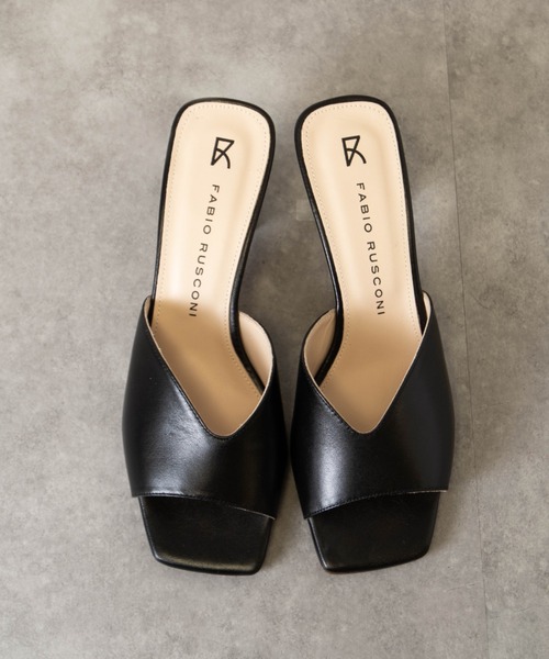 FABIO RUSCONI（ファビオルスコーニ）の「【FABIO RUSCONI/ファビオルスコーニ】ミュール サンダル 本革（サンダル・レディース・ブラック・39/36/37/38）」の17枚目の写真