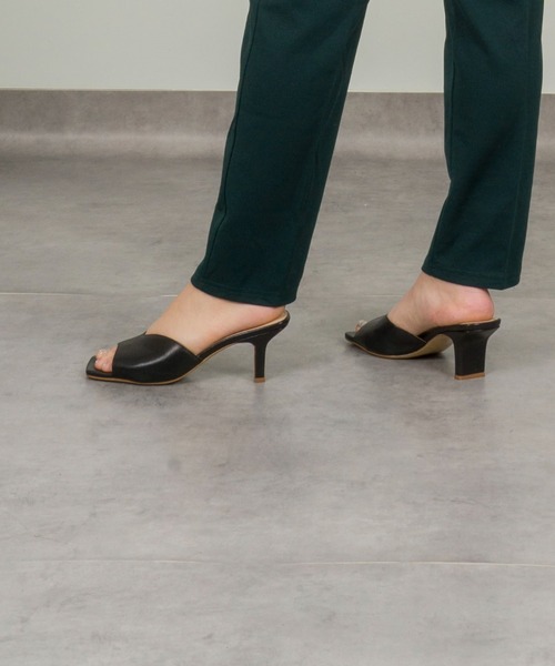 FABIO RUSCONI（ファビオルスコーニ）の「【FABIO RUSCONI/ファビオルスコーニ】ミュール サンダル 本革（サンダル・レディース・ブラック・39/36/37/38）」の10枚目の写真