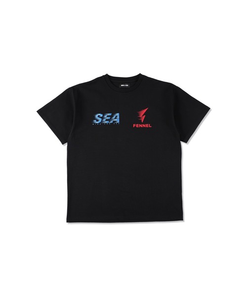 WIND AND SEA（ウィンダンシー）の「Fennel x WDS (move&spark) S/S Tee（Tシャツ/カットソー・メンズ・ホワイト/ブラック・XL/S/M/L）」の8枚目の写真