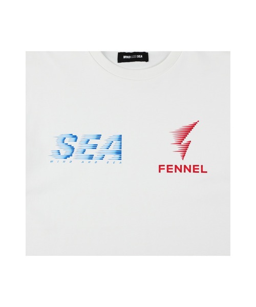 WIND AND SEA（ウィンダンシー）の「Fennel x WDS (move&spark) S/S Tee（Tシャツ/カットソー・メンズ・ホワイト/ブラック・XL/S/M/L）」の3枚目の写真