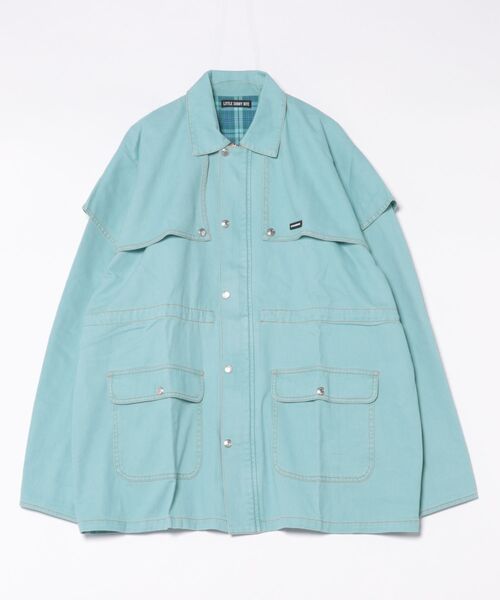 Mag.(マグ)の「【Little sunny bite】twill jacket(その他アウター・レディース・ブラック/ブルー/ピンク・MEDIUM/SMALL)」の2枚目の写真