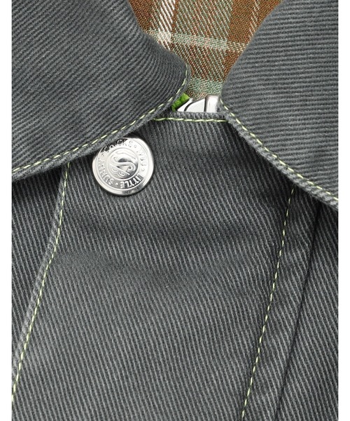 Mag.(マグ)の「【Little sunny bite】twill jacket(その他アウター・レディース・ブラック/ブルー/ピンク・MEDIUM/SMALL)」の8枚目の写真