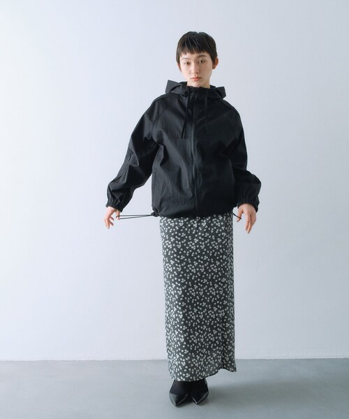 CODE A（コードエー）の「sheer sporty blouson（ブルゾン・レディース・ブラック/ホワイト/グレー・00）」の14枚目の写真