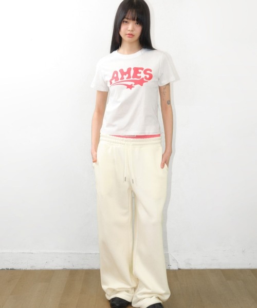 スウェットパンツ AMES-WORLDWIDE WORLDWIDE SWEATPANTS AMES WORLDWIDE／レイヤードスウェットパンツ（スウェットパンツ