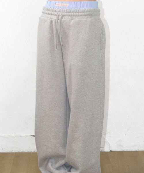 AMES WORLDWIDE／レイヤードスウェットパンツ（スウェットパンツ