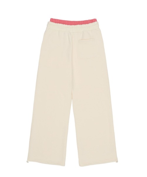 AMESWORLDWIDE（アメスワールドワイド）の「AMES WORLDWIDE／レイヤードスウェットパンツ（スウェットパンツ・レディース・クリーム/グレー/ブラック・SMALL/MEDIUM）」の8枚目の写真