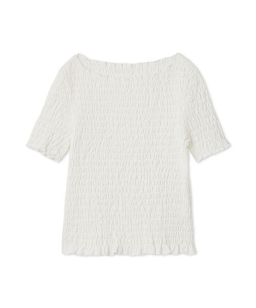 Mila Owen（ミラオーウェン）の「シャーリングブラウス（Tシャツ/カットソー・レディース・レッド/ホワイト/チャコールグレー/その他・1/0）」の19枚目の写真