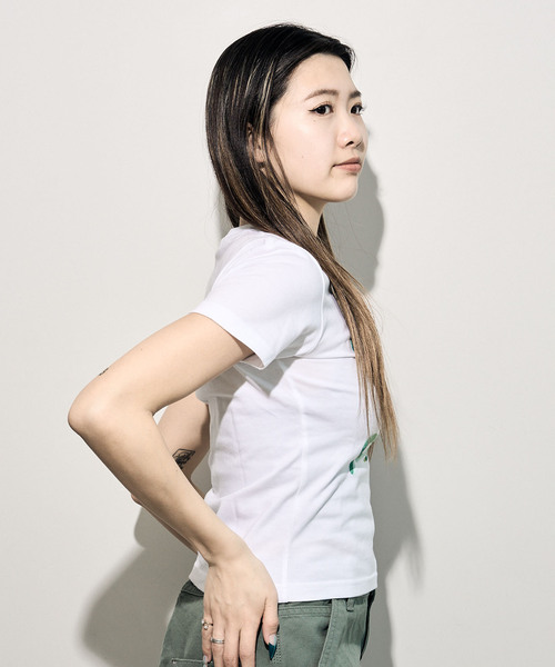 セール】irojikake/イロジカケ Cip tiny T-shirt（Tシャツ