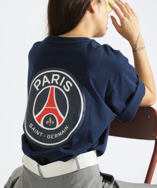 PARIS SAINT-GERMAIN(パリサンジェルマン)の「【Poggy × Paris Saint-Germain】DEAR PSG T-SHIRTS(Tシャツ/カットソー・メンズ・ネイビー/ホワイト・X-LARGE/LARGE/MEDIUM)」の4枚目の写真