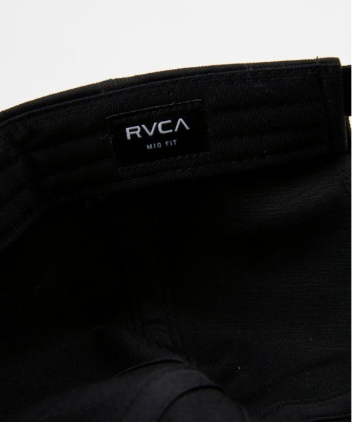RVCA(ルーカ)の「RVCA/ルーカ キャップ VICES CAP BF041-954(キャップ・メンズ・ブラック×ブラック/クリーム・FREE)」の11枚目の写真