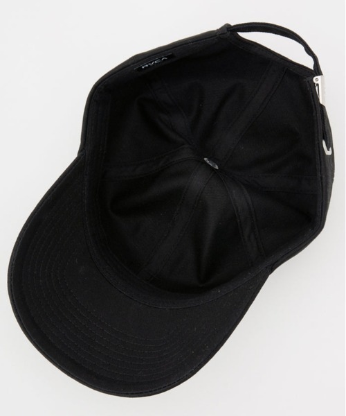 RVCA(ルーカ)の「RVCA/ルーカ キャップ VICES CAP BF041-954(キャップ・メンズ・ブラック×ブラック/クリーム・FREE)」の8枚目の写真