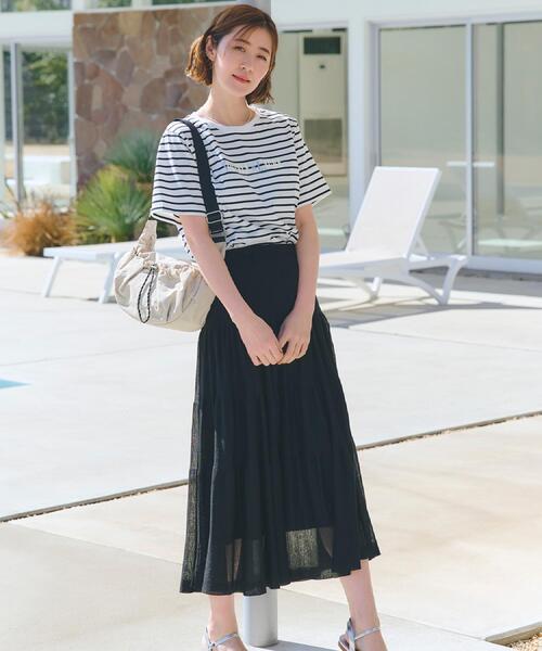 grove（グローブ）の「ドロストポケットナイロンショルダー（ショルダーバッグ・レディース・ライトベージュ/ダークグレー/ブラック/ライトグリーン・00）」の11枚目の写真