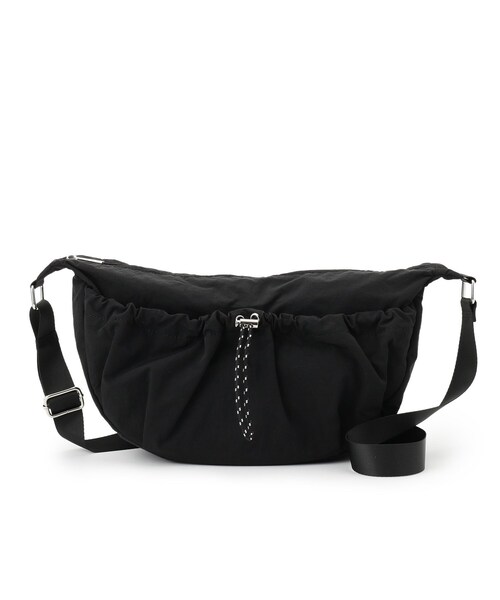 grove（グローブ）の「ドロストポケットナイロンショルダー（ショルダーバッグ・レディース・ライトベージュ/ダークグレー/ブラック/ライトグリーン・00）」の16枚目の写真