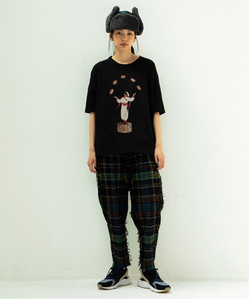 STOF（ストフ）の「PIZZA OF LIFE TEE（Tシャツ/カットソー・メンズ・ブラック/オートミール/ホワイト・S/M）」の14枚目の写真