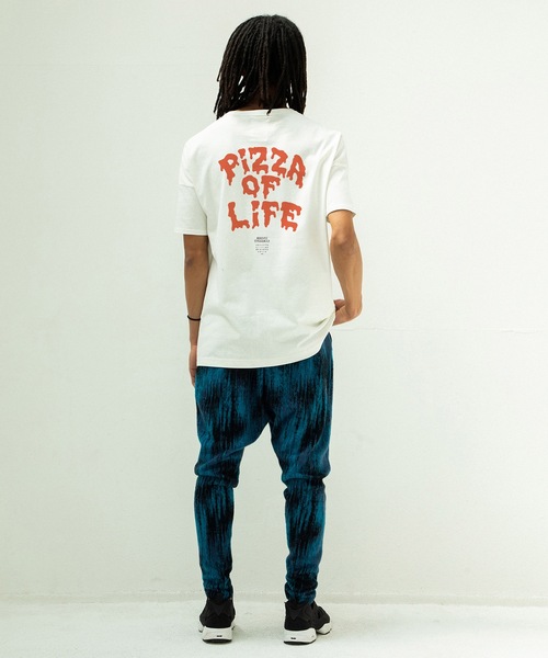 STOF（ストフ）の「PIZZA OF LIFE TEE（Tシャツ/カットソー・メンズ・ブラック/オートミール/ホワイト・S/M）」の17枚目の写真