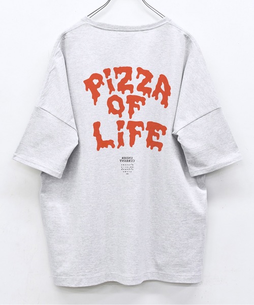 STOF（ストフ）の「PIZZA OF LIFE TEE（Tシャツ/カットソー・メンズ・ブラック/オートミール/ホワイト・S/M）」の9枚目の写真