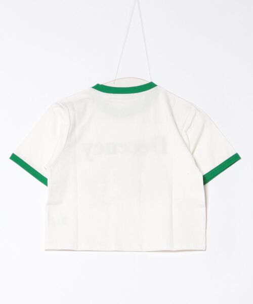 GORGE(ゴージ)の「配色フラワータンタケTシャツ(Tシャツ/カットソー・レディース・ブラック/レッド/グリーン・F)」の4枚目の写真