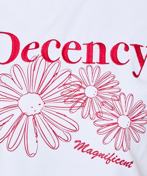 GORGE(ゴージ)の「配色フラワータンタケTシャツ(Tシャツ/カットソー・レディース・ブラック/レッド/グリーン・F)」の7枚目の写真