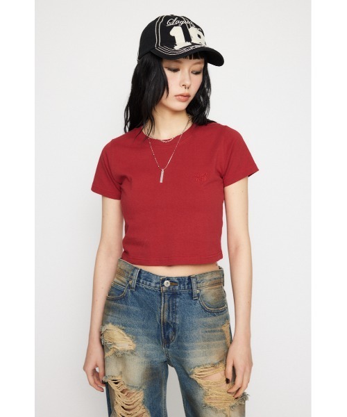 laguagem ラグアジェム　tシャツ LAGUA LOGO RIB トップス（Tシャツ/カットソー）｜LAGUA GEM