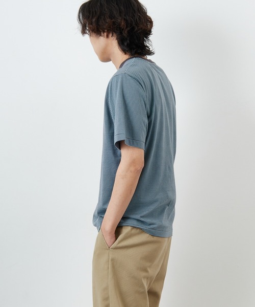 ダントン★ボーダーショートスリーブTシャツ　レッド　t2507 ダントン☆ボーダーショートスリーブTシャツ レッド t2507