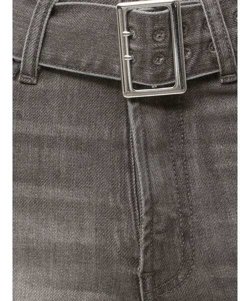 GYDA（ジェイダ）の「ハイウエストBACKレースアップフレアデニムパンツ（デニムパンツ・レディース・ブラック/ライトブルー・X-SMALL/SMALL/MEDIUM）」の18枚目の写真