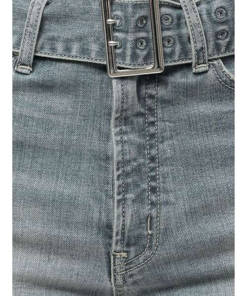 GYDA（ジェイダ）の「ハイウエストBACKレースアップフレアデニムパンツ（デニムパンツ・レディース・ブラック/ライトブルー・X-SMALL/SMALL/MEDIUM）」の19枚目の写真