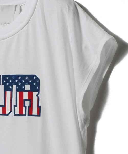 ESTNATION(エストネーション)の「TICCA / TOUR Tシャツ(Tシャツ/カットソー・レディース・ホワイト・FREE)」の3枚目の写真