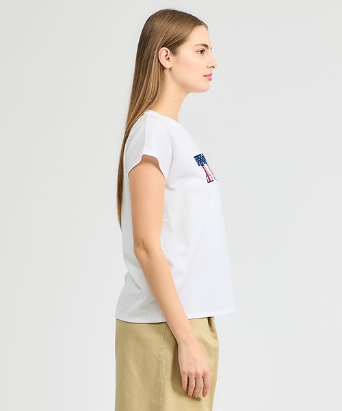 ESTNATION(エストネーション)の「TICCA / TOUR Tシャツ(Tシャツ/カットソー・レディース・ホワイト・FREE)」の5枚目の写真