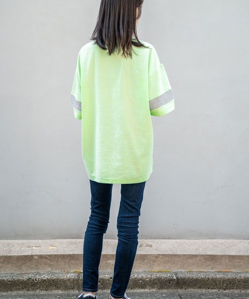 Nora Lily(ノラリリー)の「【Nora Lily】Loose Polo Bi-color S/S Top (UNISEX)(ポロシャツ・メンズ・ブラック/ミント・FREE)」の22枚目の写真